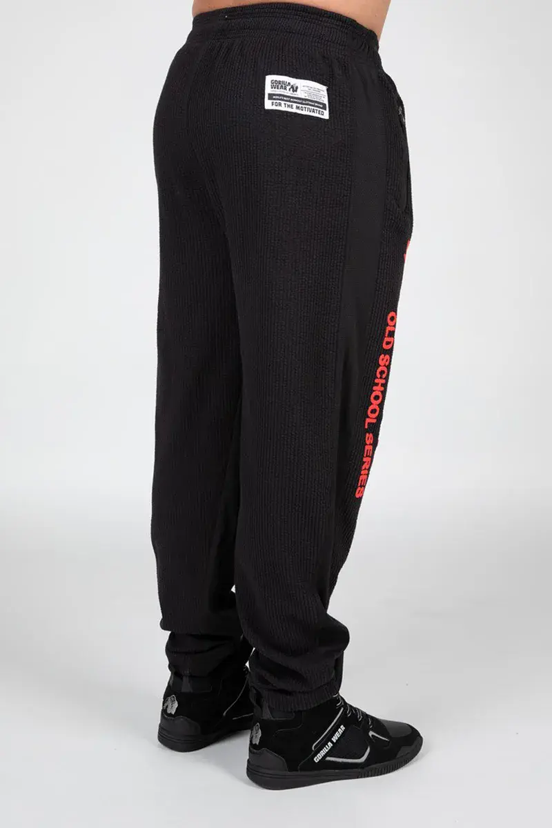 Augustine Old School Pants - Sort/Rød S/M Treningsbukser