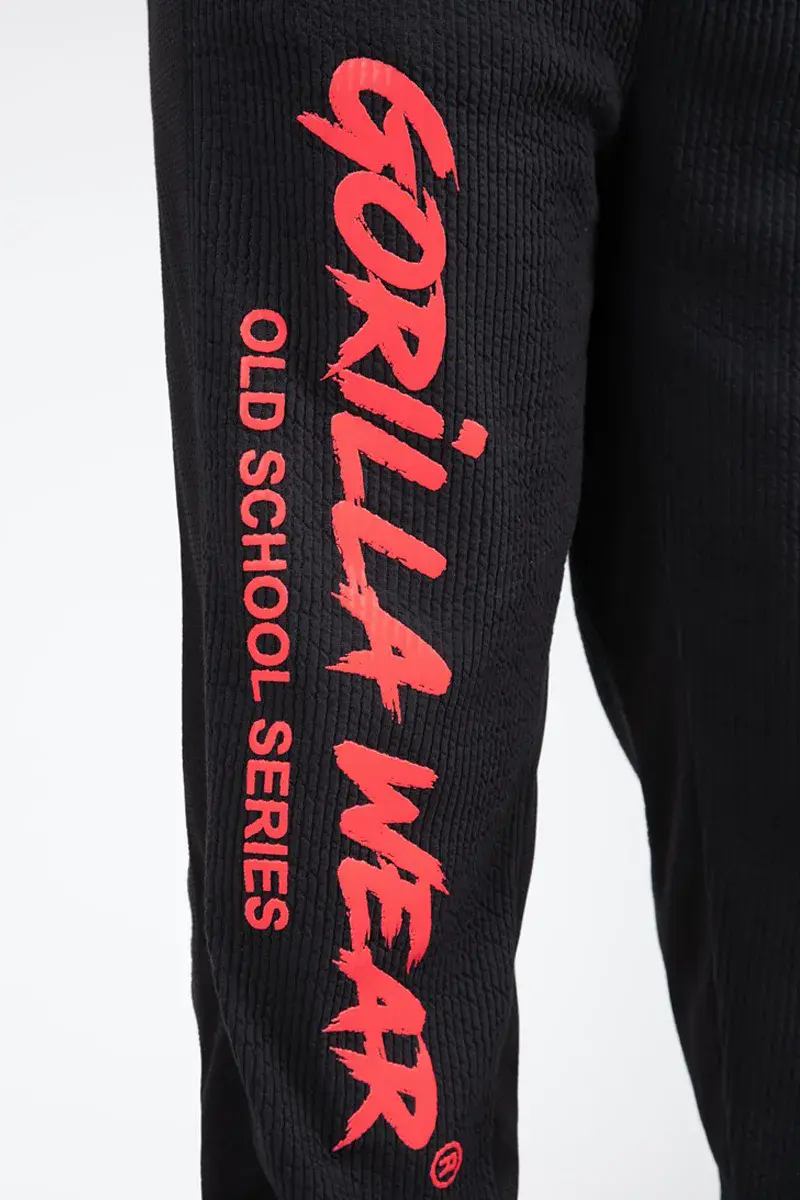 Augustine Old School Pants - Sort/Rød S/M Treningsbukser