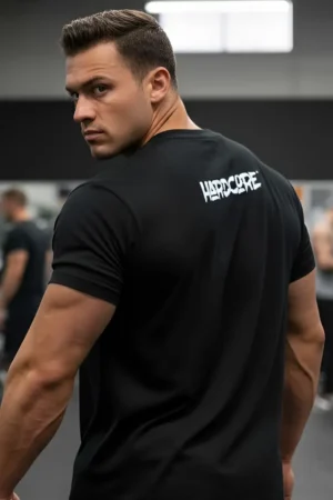Hardcore Classic T-shirt - Black S T-skjorter