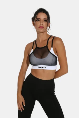 Sporty Impact Mesh Bra L Sports-BH