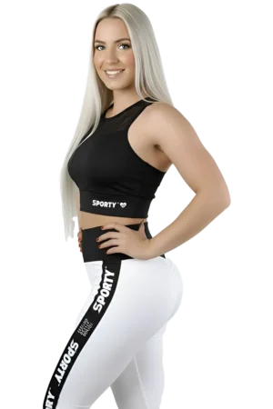 Sporty Signature Collection Tights Hvit - XS Tights / Leggings